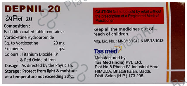 Depnil 10mg Tablet 10s