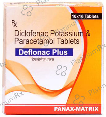 Deflonac Plus 325/50mg Tablet 10s