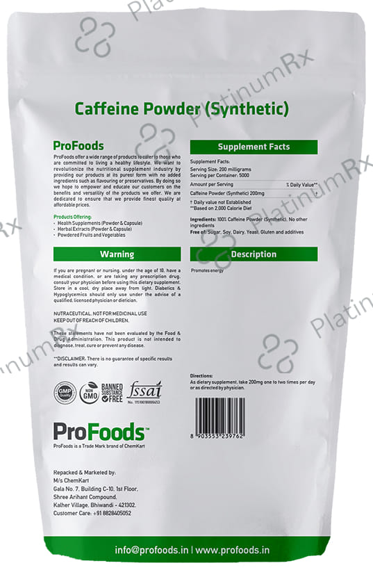 ProFoods Caffeine 1 kg