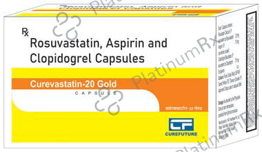 Curevastatin 20 Gold Capsule