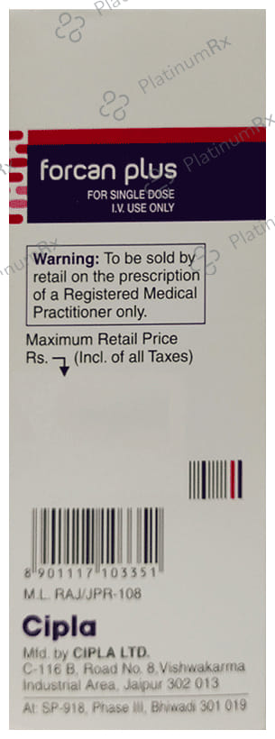 Forcan Plus 2mg Infusion 200ml