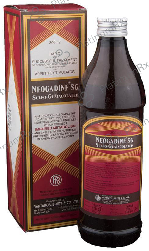Neogadine S.G Syrup 300ml