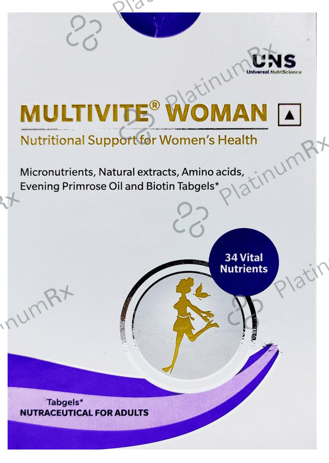 Multivite Woman Nutritional Support For Women's Health 15s
