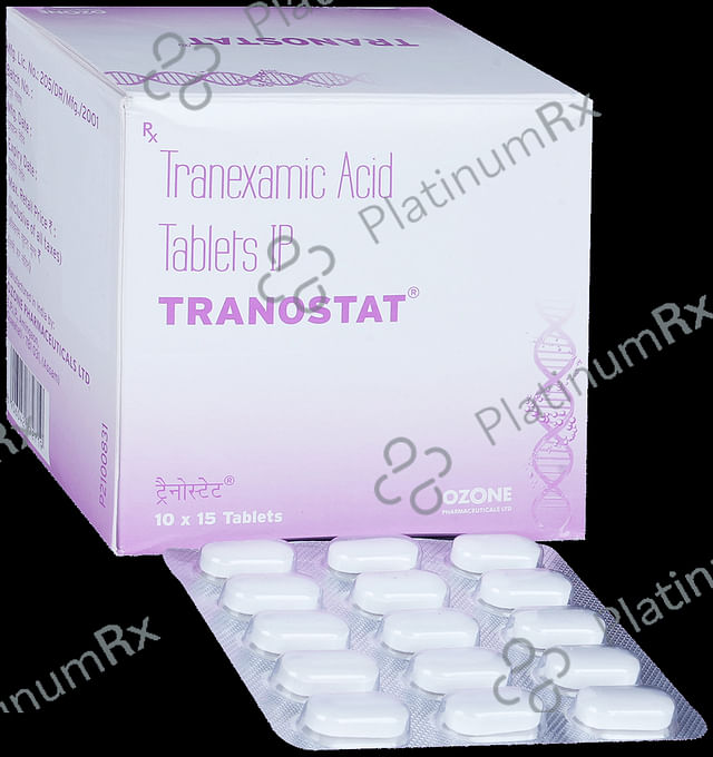 Tranostat 500mg Tablet 15s