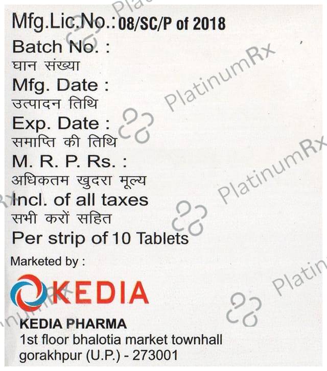 Kediclave 625 Tablet