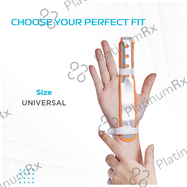 Vissco Core 0631 Finger Splint-Long Universal Orange