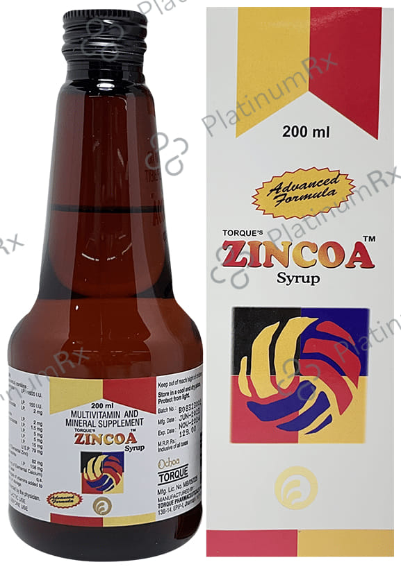 Torque's Zincoa Syrup