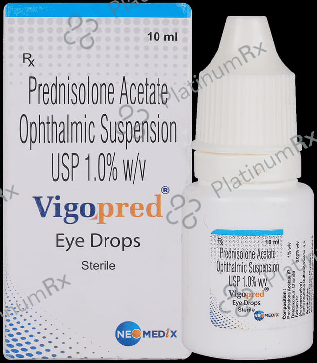Vigopred 1% Eye Drop