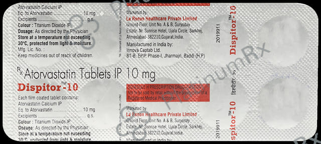 Dispitor 10mg Tablet 10s