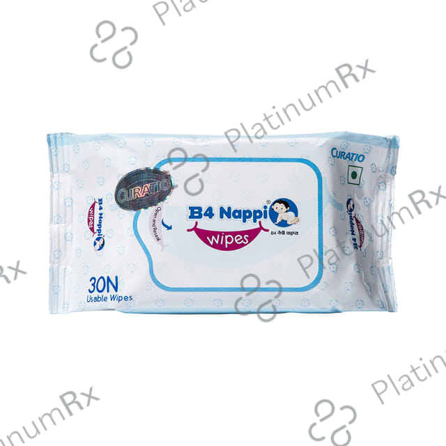 B4 Nappi Wipes 30 wipes