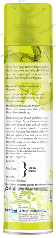 Airvel Fresh Lime n Citrus Room Spray
