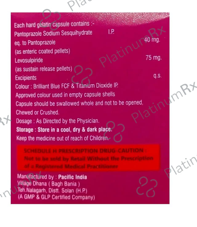 Apentral LS 75mg/40mg Capsule