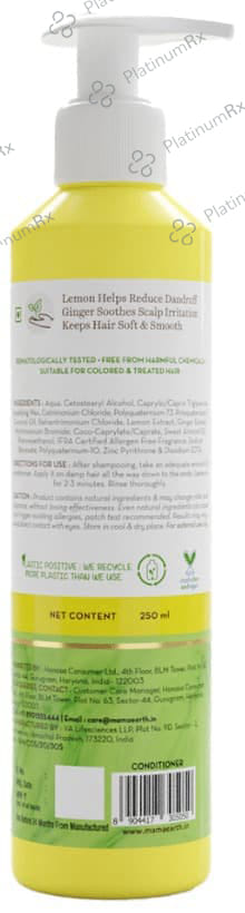 Mamaearth Lemon Anti Dandruff Conditioner 250ml