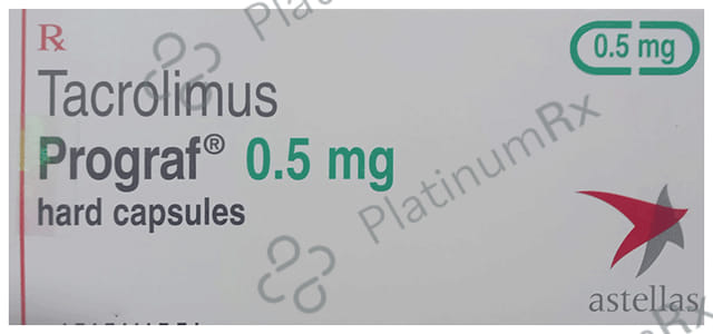 Prograf 0.5mg Hard Capsule 50s