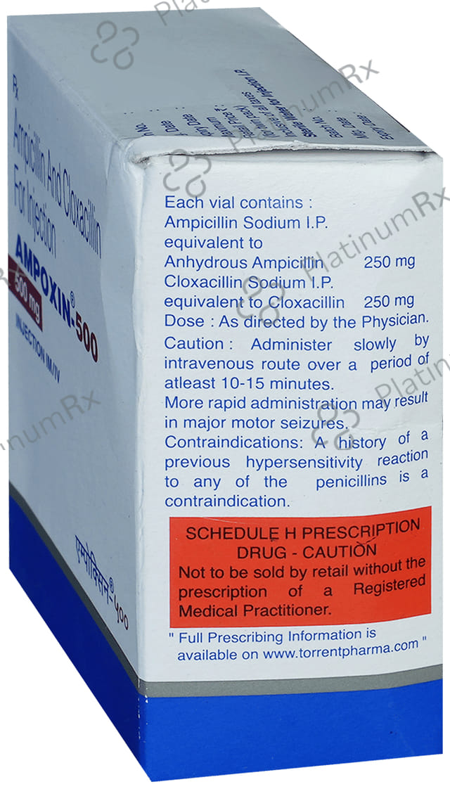 Ampoxin 250/250mg Injection 10ml