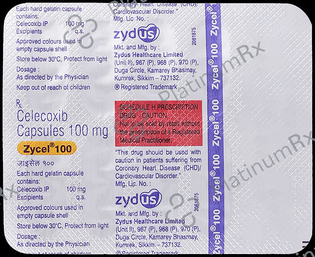 Zycel 100mg Capsule 10s