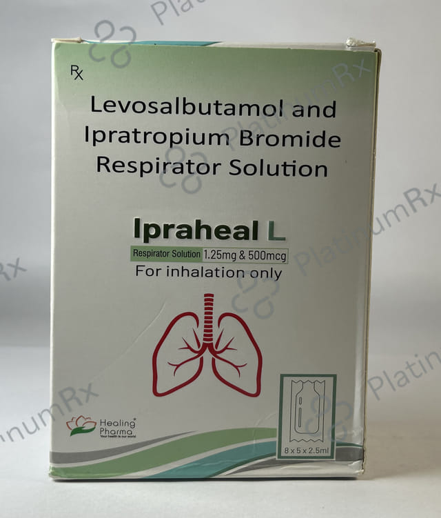 Ipraheal L 1.25mcg/500mg Respules 5X2.5ml