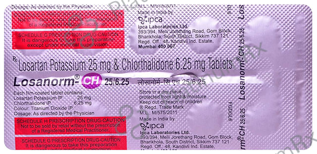 Losanorm CH 25/6.25 Tablet