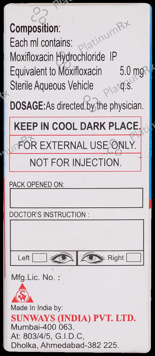 Occumox 0.5% Eye Drop 5ml