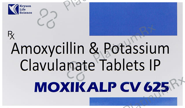Moxikalp CV 625 500/125mg Tablet 10s
