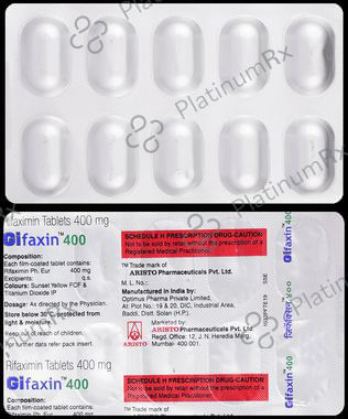 Gifaxin 400mg Tablet 10s