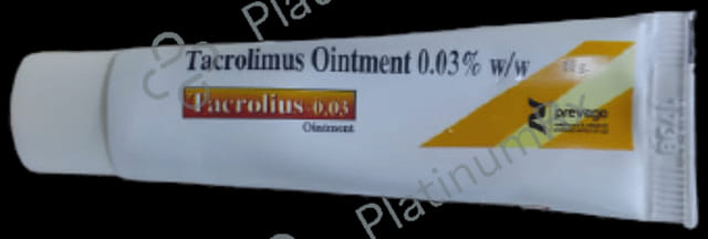 Tacrolius 0.03% Ointment 10gm