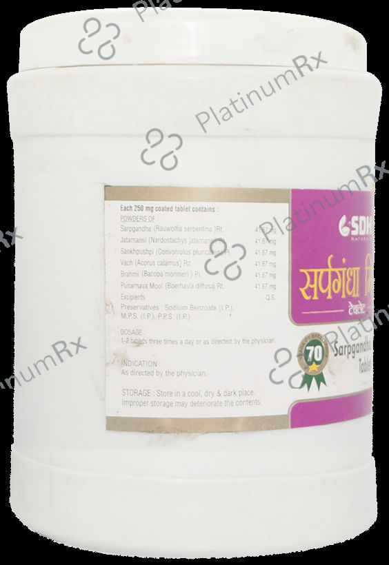 SDH Naturals Sarpgandha Mishran Tablet