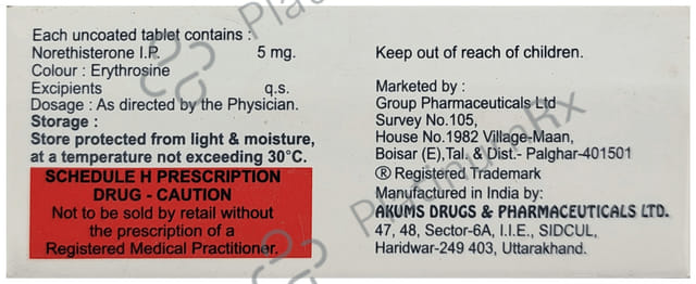 Regulate 5mg Tablet 10s