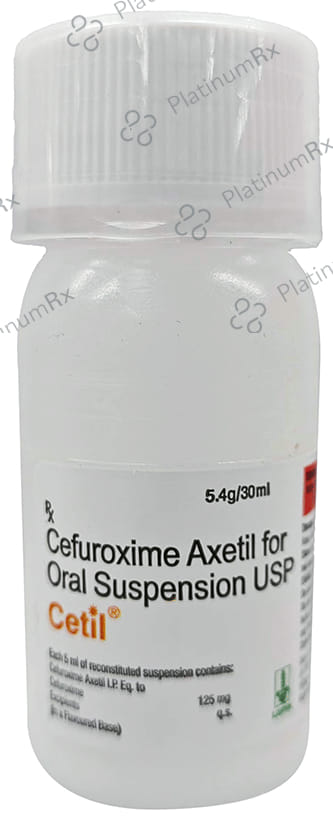 Cetil 125mg Dry Syrup 30ml