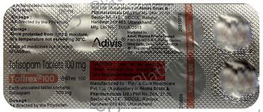 Tofirex 100mg Tablet 10s