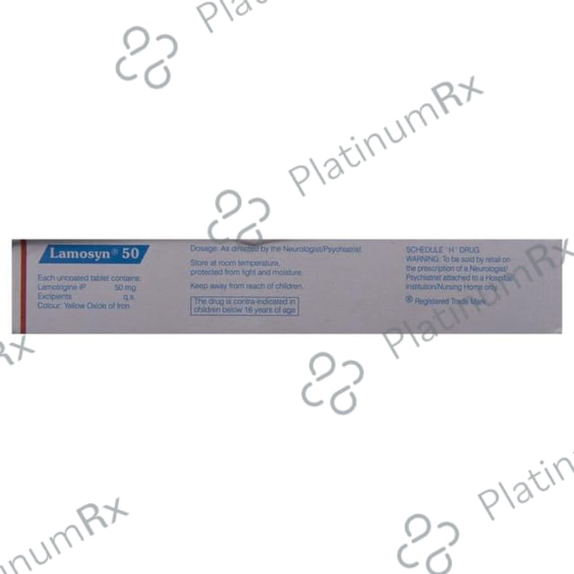 Lamosyn 50mg Tablet 10s
