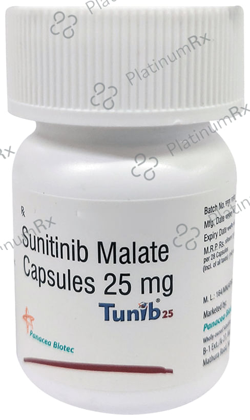 Tunib 25mg Capsule 28s