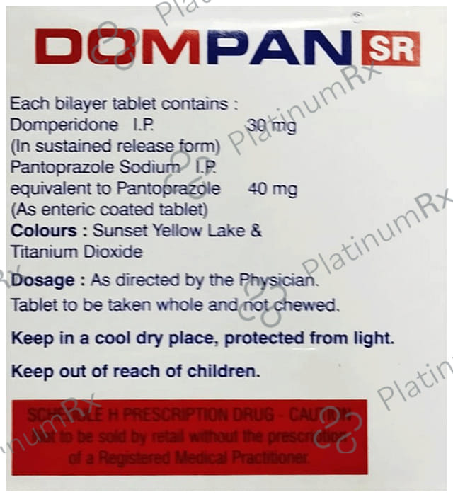 Dompan SR 30/40mg Tablet 15s