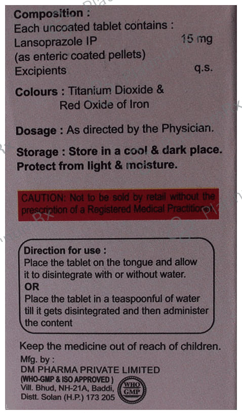 Icepan Junior 15mg Tablet MD Strawberry