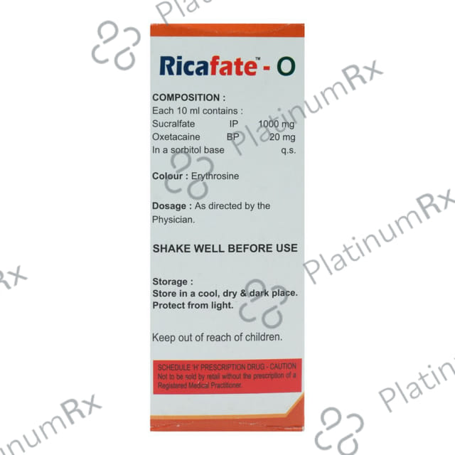 Ricafate O Oral Suspension