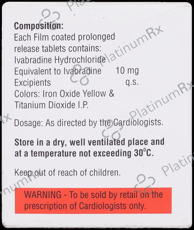 Ivabrad OD 10mg Tablet PR 10s
