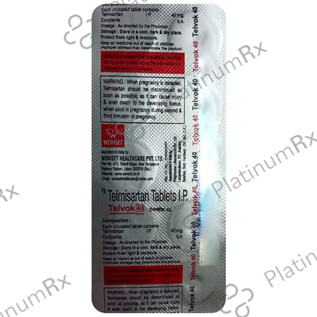 Telvok 40mg Tablet