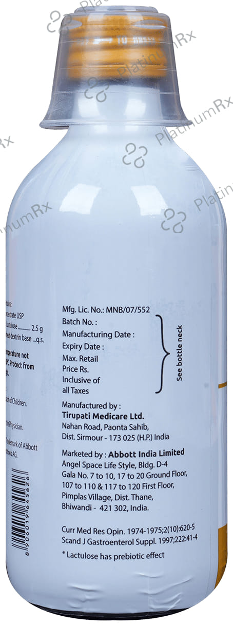 Duphalac Fiber 2500mg Oral Solution 200ml