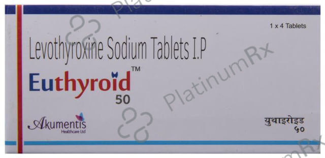 Euthyroid 50 350mcg Tablet 4s