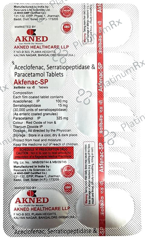Akfenac-SP Tablet