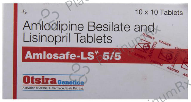 Amlosafe LS 5/5mg Tablet 10s