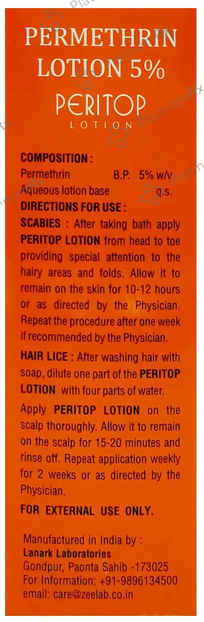 Peritop 5% Lotion 100ml
