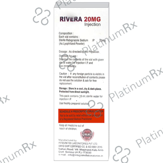 Rivera 20mg Injection 10ml