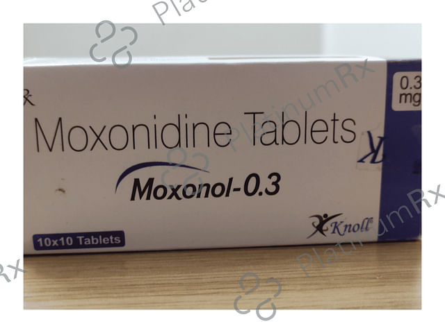 Moxonol 0.3mg Tablet 10s