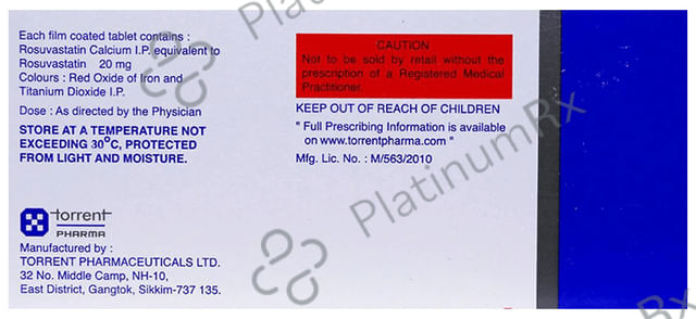 Rozucor 20mg Tablet 10s