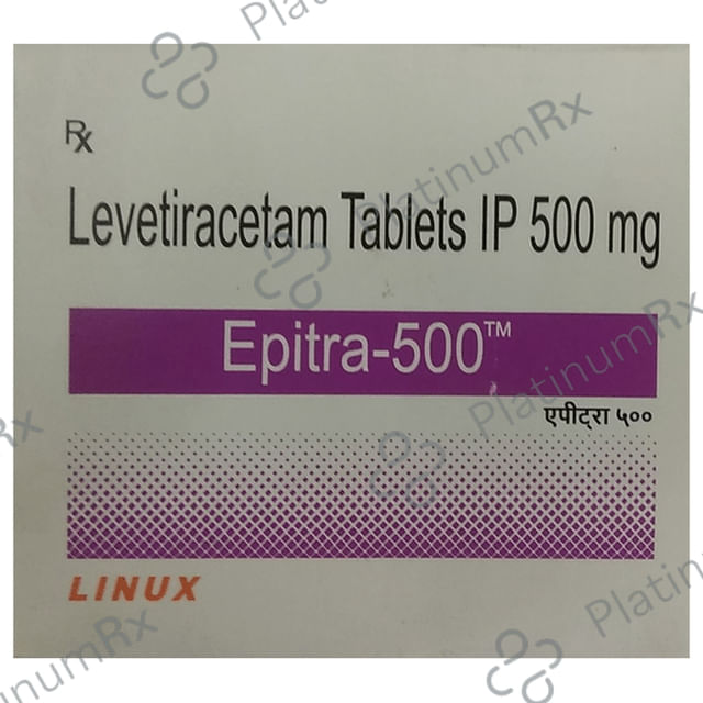Epitra 500mg Tablet 10s