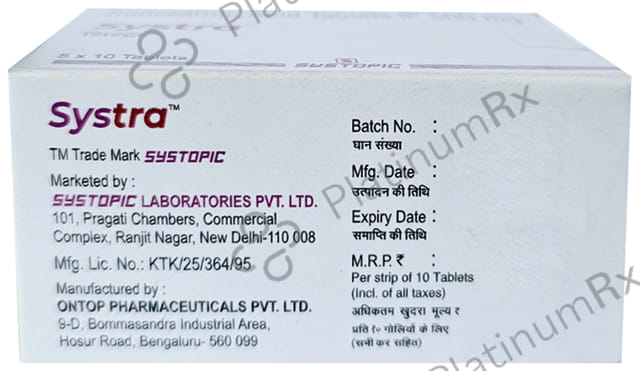 Systra 500mg Tablet 10s