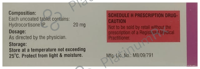Hisone 20mg Tablet 10s