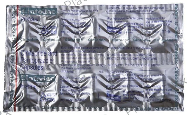 Cintodac 3/40mg Capsule 10s