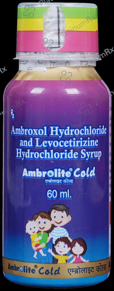 Ambrolite 30mg Cold Syrup 60ml